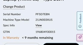 Mint
													Lenovo ThinkPad E16 (1st Gen) - I7, Black, 512 GB, 16 GB, photo 4 of 13