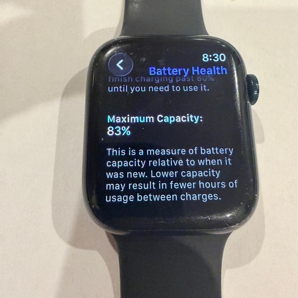 Apple Watch Series 8 45mm - Verizon, Midnight, A2774 - Cellular, Aluminum