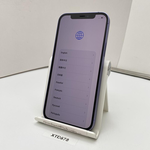 Apple iPhone 12 - Unlocked, 128 GB, Purple, A2172