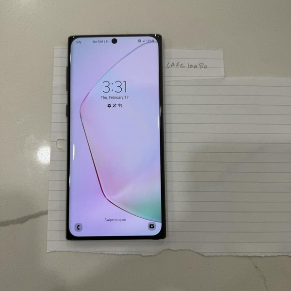 Samsung Galaxy Note 10 - T-Mobile, 256 GB, Black, 8 GB, SM-N970U