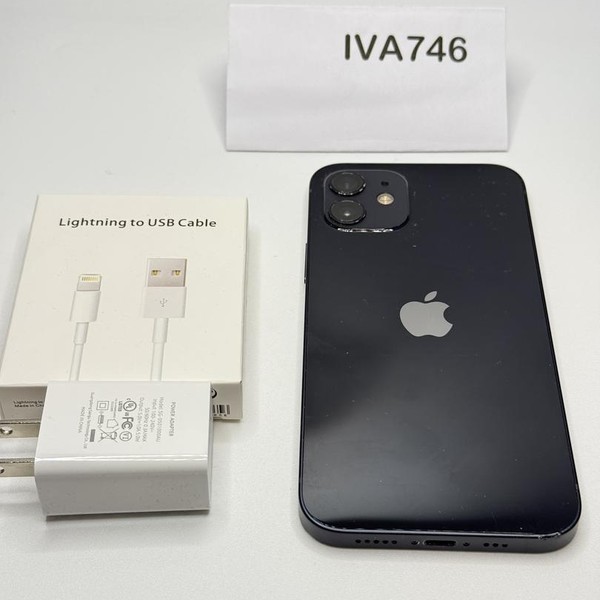 Apple iPhone 12 - Unlocked, 64 GB, Black, A2172