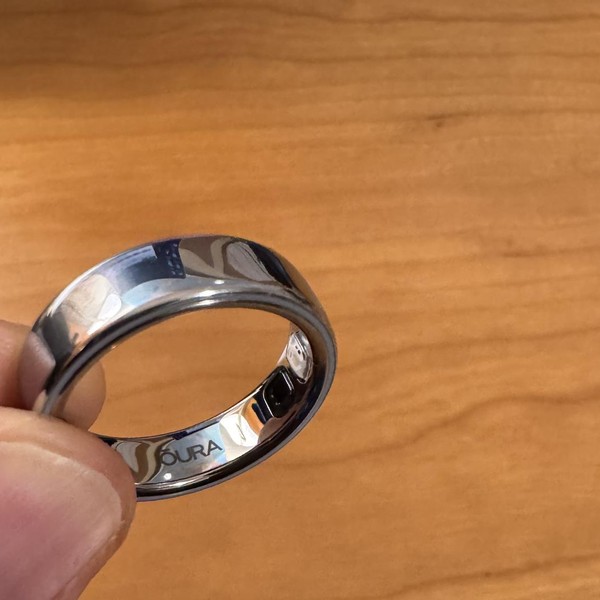 Oura Ring Gen 5 - Silver, Size 10