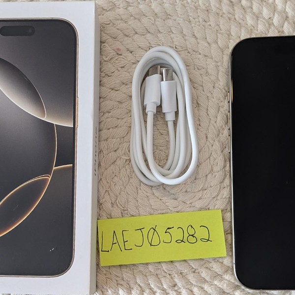 Apple iPhone 16 Pro - Unlocked, 256 GB, Natural, A3083