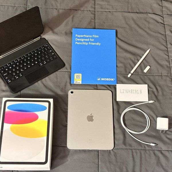 Apple iPad 10th Gen - Wi-Fi, 64 GB, Silver, A2696