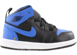 Jordan 1 Mid Royal Paint Splatter (TD) for sale