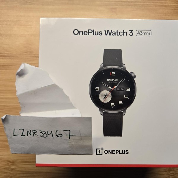 OnePlus Watch 3 - Black Steel, 43mm