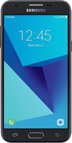 Samsung Galaxy J3 Prime - Metro by T-Mobile, Black, 16 GB, SM-J327T1