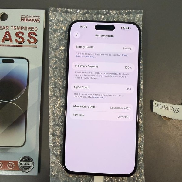 Apple iPhone 15 Pro Max - Unlocked, 512 GB, Black, A2849