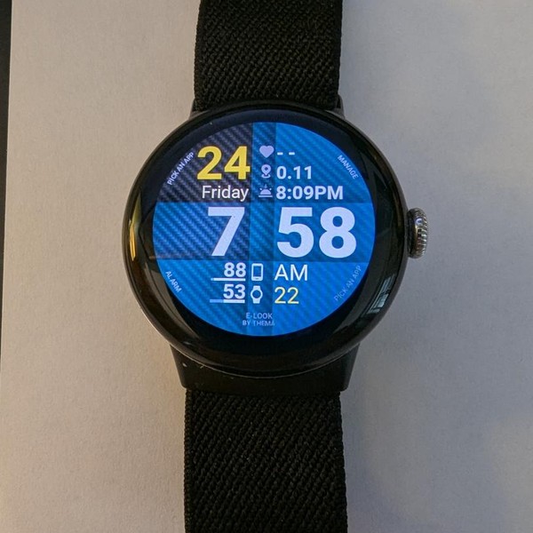 Google Pixel Watch 2 - Wi-Fi, Black, Wi-Fi