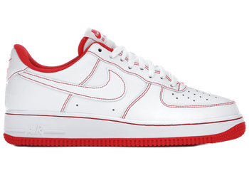 Nike Air Force 1 Low '07 White University Red for sale