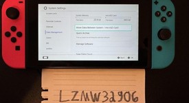 Good
													Nintendo Switch - Red & Blue, 32 GB, photo 1 of 7