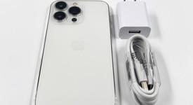 Good
													Apple iPhone 13 Pro - Unlocked, Silver, 1 TB, A2483, photo 1 of 4