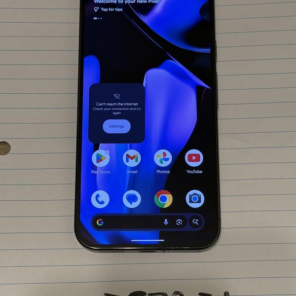 Google Pixel 9 Pro XL - AT&T, 256 GB, Porcelain, 16 GB, GGX8B