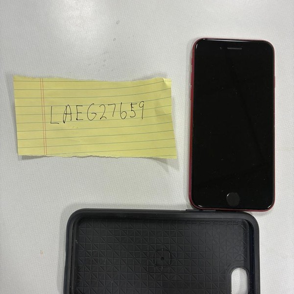 Apple iPhone SE 3rd Gen 2022 - Unlocked, 128 GB, Red, A2595