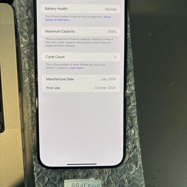 Apple iPhone 15 Pro Max - AT&T, 256 GB, Blue, A2849