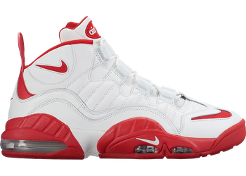 Nike Air Max Sensation White Red for sale