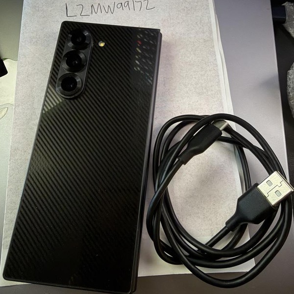 Samsung Galaxy Z Fold6 - Unlocked, 256 GB, Black, 12 GB, SM-F956U1