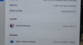 Good
													MacBook Pro 2019 - 13" - I5, Silver, 512 GB, 8 GB, photo 4 of 10