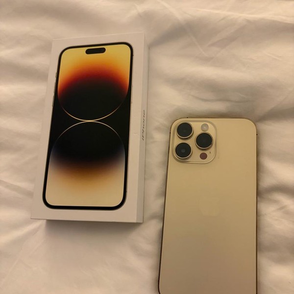 Apple iPhone 14 Pro Max - Verizon, 256 GB, Gold, A2651