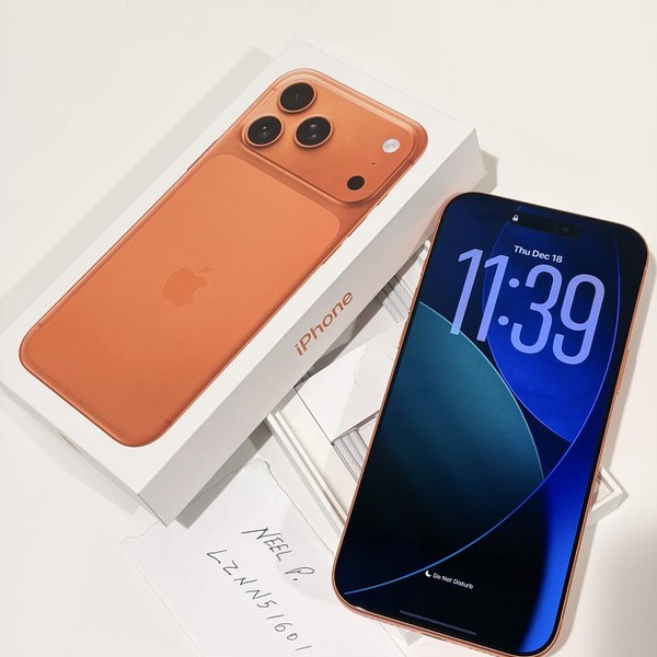 Apple iPhone 17 Pro Max - Unlocked, 512 GB, Cosmic Orange, A3257