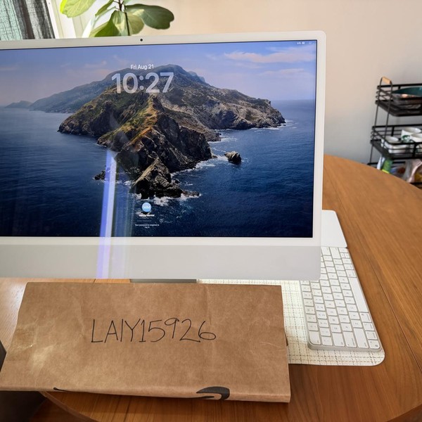 iMac 2021 24 inch - 256 GB, Silver, 16 GB, Apple M1
