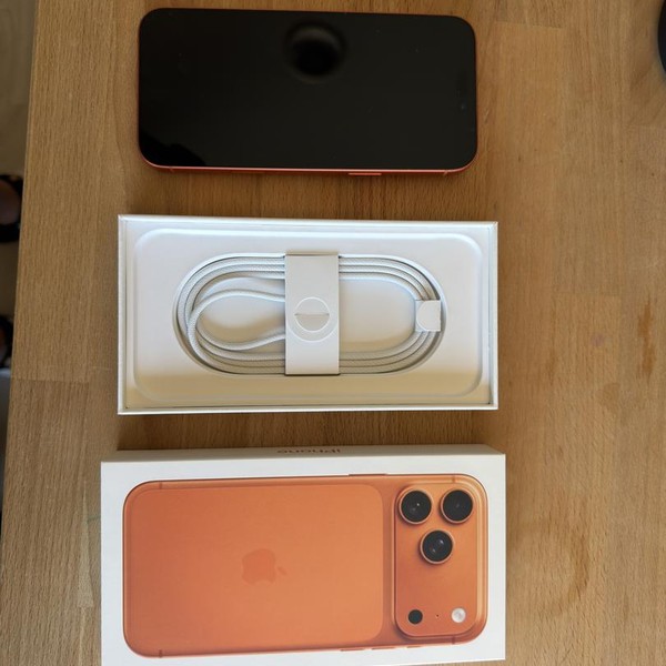 Apple iPhone 17 Pro Max - Unlocked, 2 TB, Cosmic Orange, A3257