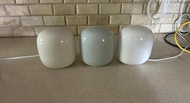 Mint
													Google Nest Wifi Pro 6e Mesh Router - Multicolor, 3-Pack, photo 3 of 8