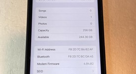 Fair
													Apple iPhone Xr - Unlocked, Black, 256 GB, A1984, photo 1 of 8