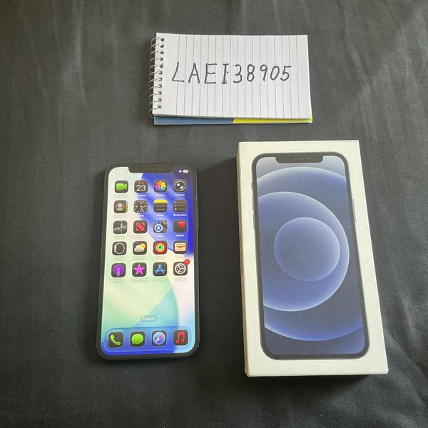 Apple iPhone 12 - Cricket, 64 GB, Black, A2172