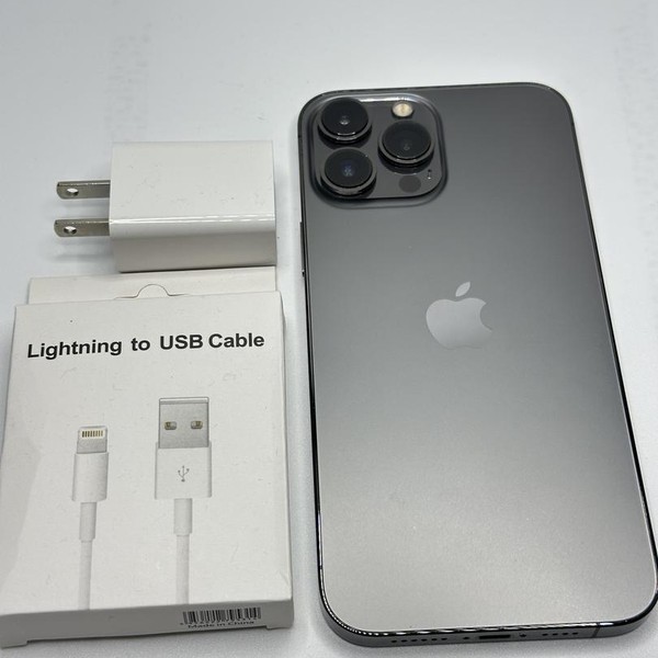 Apple iPhone 13 Pro Max - Unlocked, 128 GB, Graphite, A2484