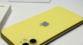 Good
													Apple iPhone 11 - Unlocked, Yellow, 64 GB, A2111, photo 2 of 5