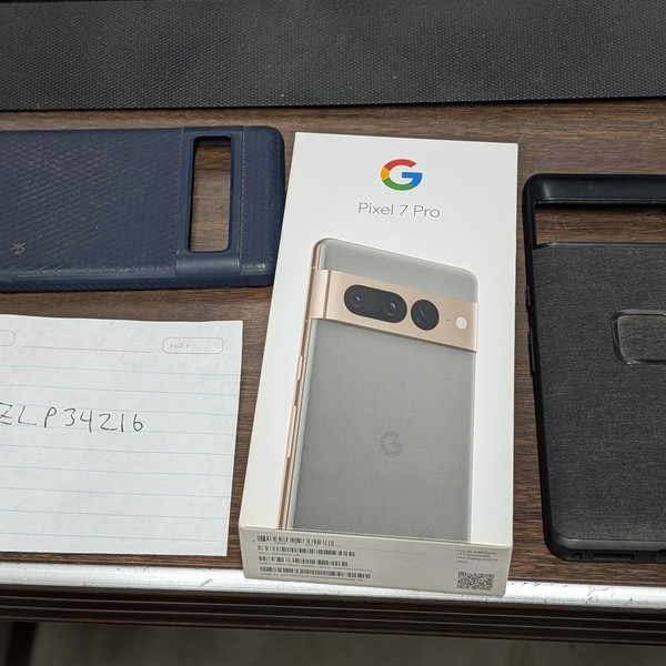 Google Pixel 7 Pro - Google Fi, 128 GB, Hazel, 12 GB, GE2AE