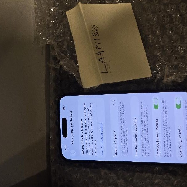 Apple iPhone 14 Pro - Unlocked, 128 GB, Black, A2650