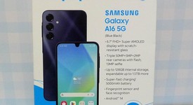 New
													Samsung Galaxy A16 5G - AT&T, Blueblack, 128 GB, 4 GB, photo 1 of 2