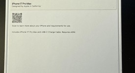 New
													Apple iPhone 17 Pro Max - Unlocked, Silver, 256 GB, A3257, photo 3 of 3