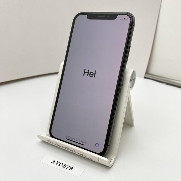 Apple iPhone X - Unlocked, 64 GB, Gray, A1865