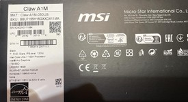 New
													MSI Claw A1M - Black, 512 GB, 16 GB, photo 2 of 4