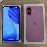 Mint Apple iPhone 16 Plus - Unlocked, 128 GB, Pink, A3082