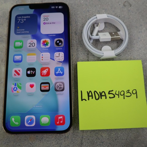 Apple iPhone 13 Pro Max - Unlocked, 256 GB, Gold, A2484