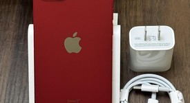 Fair
													Apple iPhone 13 - Unlocked, Red, 128 GB, A2482, photo 1 of 7