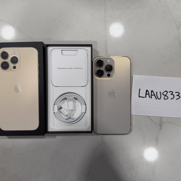 Apple iPhone 13 Pro - Unlocked, Gold, 256 GB, A2483