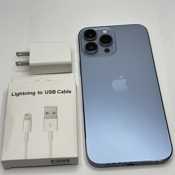 Apple iPhone 13 Pro Max - Unlocked, 256 GB, Sierra Blue, A2484