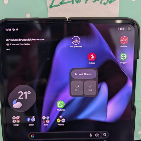 Google Pixel 9 Pro Fold - Unlocked, 256 GB, Obsidian, GGH2X