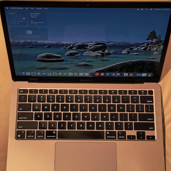 MacBook Air 2020 - 13 inch - 256 GB, Gray, 8 GB, Apple M1