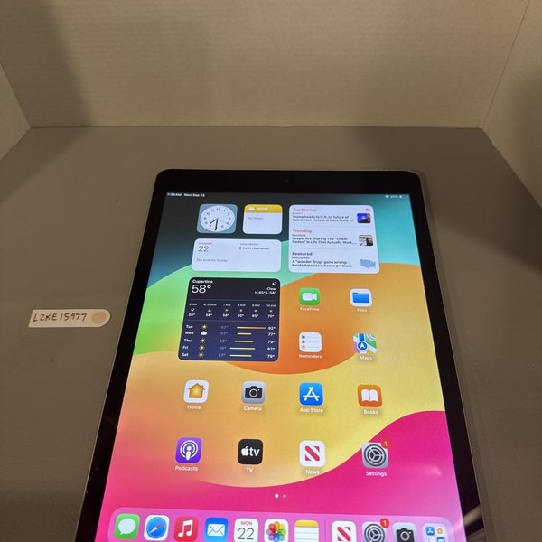 Apple iPad 9th Gen - Wi-Fi, 64 GB, Silver, A2602