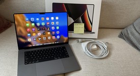 Mint
													MacBook Pro 2021 - 16" - Apple M1 Max, Gray, 1 TB, 32 GB, photo 1 of 7