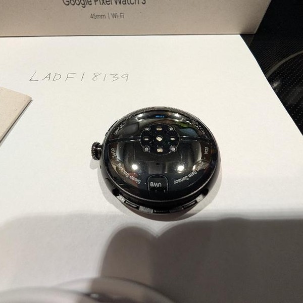 Google Pixel Watch 3 - Wi-Fi, Black, 45mm, Wi-Fi