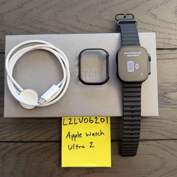 Apple Watch Ultra 2 49mm - Unlocked, Black, A2986