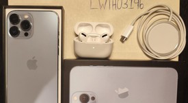 Good
													Apple iPhone 13 Pro Max - AT&T, Sierra Blue, 128 GB, A2484, photo 6 of 6