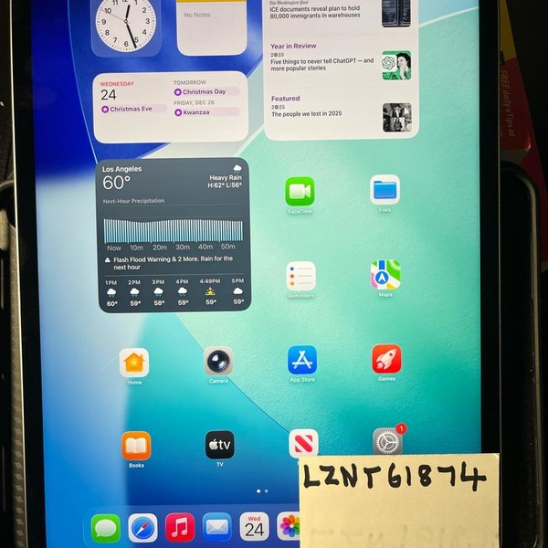 Apple iPad Pro 12.9 inch 6th Gen 2022 - Wi-Fi, 256 GB, Gray